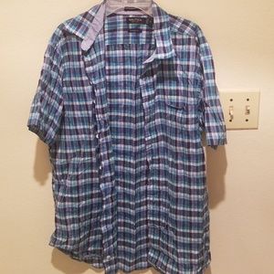 Nautica short sleeve button down shirt.